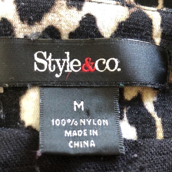 Style & Company Leopard Print Top‎ - Picture 6 of 6